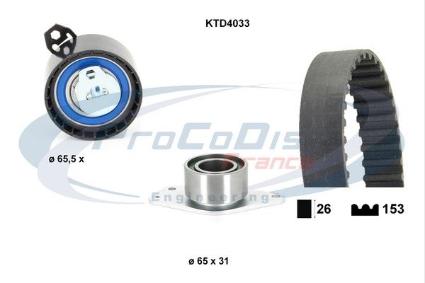 PROCODIS FRANCE Hammashihnasarja KTD4033